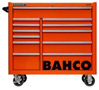 1475kxl12 Bahco 12 Drawer Solid Steel Wheeled Tool Trolley