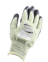 80813080 Ansell ActivArmr Green Kevlar Work Gloves, Size 8, Neoprene Coating
