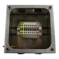 acex151590pa CE-TEK ACEX Series Junction Box, IP66, 7 Terminals, ATEX, 150 x 150 x 90mm