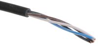 evc004 ifm electronic Female 4 way M12 to Unterminated Sensor Actuator Cable, 2m