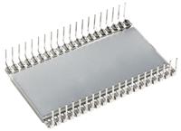 185-0171 RS PRO 7-Segment LCD Display, Black on Grey, 1 Row by 4 Characters, Transflective