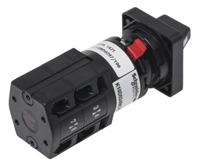 k10d024mch Schneider Electric, 3P 4 Position 45° Voltmeter Cam Switch, 10A, Handle Actuator