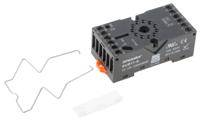 121-7840 RS PRO 11 Pin 300V DIN Rail Relay Socket, for use with RS PRO RUB Relays