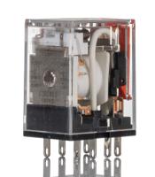 my2in-gs-r-ac48 Omron Plug In Latching Power Relay, 48V ac Coil, 10A Switching Current, DPDT
