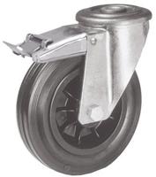 14308-fr-fb LAG Swivel Castor Wheel, 75kg Capacity, 100mm Wheel