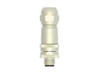 t4111411051-000 TE Connectivity Circular Connector, 5 Contacts, Cable, M12 Connector, Plug, Male, IP67, T411 Series