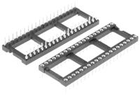 110-87-640-41-001101 Preci-Dip 2.54mm Pitch Vertical 40 Way, Through Hole Turned Pin Open Frame IC Dip Socket, 1A
