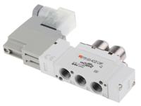 sy5120-4dz-c6f-q SMC 5/2 Pneumatic Solenoid Valve - Solenoid/Pilot SY5000 Series 230V ac