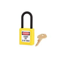 406ylw Master Lock Key Safety Padlock, 6mm Shackle
