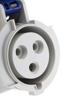 4283263 Scame Red Socket, Rated At 32A, 200 → 250 V