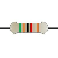 mf0207fte52-51k Yageo 51kΩ Metal Film Fixed Resistor 0.6W ±1% MF0207FTE52-51K