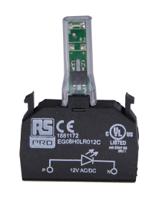 188-1173 RS PRO Light Block, 12V ac/dc, Blue Light