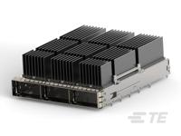 2342886-3 TE Connectivity QSFP Connector, Cage & Heatsink 3-Port 1-Position,