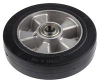 iep200x50-20 Tente Black Rubber Corrosion Resistant, Vulcanized Trolley Wheel, 900kg