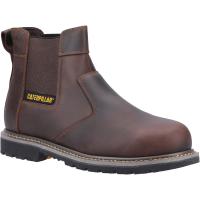 p725038 Caterpillar Powerplant Dealer Brown Steel Toe Capped Unisex Safety Boots, UK 9, EU 43