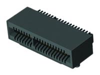 mec1-105-02-l-d-ra1-sl Samtec MEC1-RA Series Right Angle Female Edge Connector, Surface Mount, 10-Contacts, 1mm Pitch, 2-Row, Solder