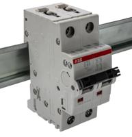 2cds252001r0631-s202-d63 ABB System Pro M Compact S200 MCB, 2P, 63A Curve D, 400V AC, 125V DC, 10 kA Breaking Capacity