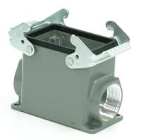208-4119 RS PRO Heavy Duty Power Connector Housing, PG29 Thread, Side Entry