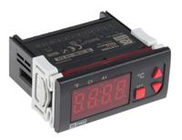 124-1055 RS PRO Panel Mount On/Off Temperature Controller, 77 x 35mm 1 Input, 2 Output Relay, 24 V ac/dc Supply Voltage