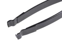 2-601-13 Bernstein 125 mm, Stainless Steel, ESD Tweezers