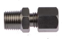 286-743 RS PRO 1/8 BSPT Compression Fitting for Use with Thermocouple or PRT Probe, 1.5mm Probe, RoHS Compliant Standard