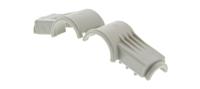 161-5839 RS PRO 7 Pole Right Angle Din Plug, DIN 45329, 4A, 34 V ac/dc IP30, Male, Cable Mount