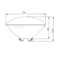 145619 Bailey Electric & Electronics bv LED Special LED Bulbs 16 W, 6500K, Daylight, Reflector shape
