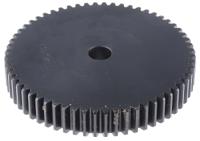 521-6682 RS PRO Steel 60 Teeth Spur Gear, 2 Module, 15mm Bore Diam, 120mm Pitch Diam, 60mm Hub Diam
