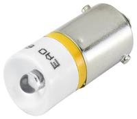 10-25131144 EAO Yellow LED LED Reflector Bulb, 28V ac/dc, 270mcd