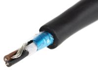 45192-bk005 Alpha Wire Xtra-Guard 4 Performance Cable Control Cable, 2 Cores, 0.35 mm² 22 AWG, Screened, 30 m, Black Thermoplastic
