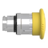 zb4bs55 Schneider Electric Harmony XB4 Series Yellow Turn to Release Push Button Head, 22mm Cutout, IP66, IP67, IP69K