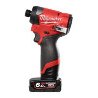 m12fid2-602x Milwaukee M12FID2-602X - 12V Impact Driver with 2 x 6Ah Batteries