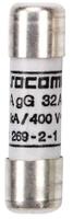 60520002 Socomec 2A Cartridge Fuse, 14 x 51mm