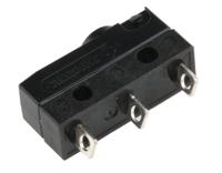 dc1c-a1aa ZF Button Micro Switch, Solder Terminal, 6 A @ 250 V ac, SPDT, IP6K7