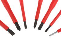 875-5821 RS PRO Pozidriv; Slotted Insulated Screwdriver Set, 7-Piece