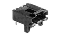 5-103673-4 TE Connectivity AMPMODU MTE Series Right Angle Board PCB Header, 5 Contact(s), 2.54 mm Pitch, 1 Row, Shrouded