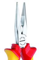 vde-8132-160-h Gedore VDE Long Nose Pliers, 160 mm Overall, Straight Tip, VDE/1000V, 50mm Jaw