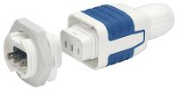 43120013 Schurter S16 Cable Mount, Panel Mount IEC Connector Male, 10A, 250 V