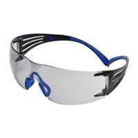 sf407sgaf-blu 3M SecureFit™ 400 Safety Glasses, Smoke PC Lens