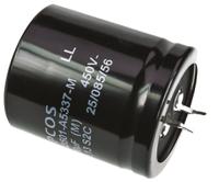 b43501a5337m EPCOS 330μF Aluminium Electrolytic Capacitor 450V dc, Snap-In - B43501A5337M