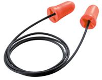 2112012 uvex uvex com4-fit Series Black, Orange Disposable Corded Ear Plugs, 33dB Rated, 100 Pairs