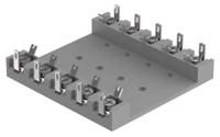 02-9121 EAO Empty Terminal Strip for Use with For fitting with series resistors