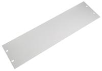 30118302 nVent SCHROFF Grey Aluminium Front Panel, 3U, 483 x 132.5mm