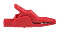 972405101 Hirschmann Test & Measurement Crocodile Clip 4 mm Connection, Brass Contact, 32A, Red