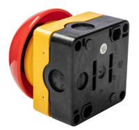 229747-fak-rvkc01iy Eaton FAK Series Maintained Push Button Complete Unit, Surface Mount, SPST, IP67, IP69K