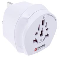 821-1242 SKROSS Australia, China, Europe, Italy, Switzerland, UK, USA to Europe, UK Travel Adapter, Rated At 7A