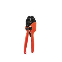 399-2025 RS PRO Hand Ratcheting Crimp Tool for Insulated terminals red, blue, yellow, 0.5 → 6mm² Wire