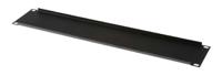 802-0254 RS PRO Black Steel Blanking Panel, 2U, 483 x 9mm
