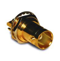 112740-13 Amphenol RF BNC Series, Jack PCB Mount BNC Connector, 75Ω, Solder Termination, Straight Body
