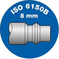 isi-081103cp PREVOST Composite Body Female Safety Quick Connect Coupling, G 1/2 Female Threaded